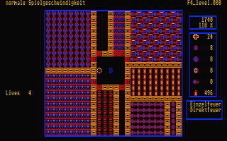 Fighter IV atari screenshot